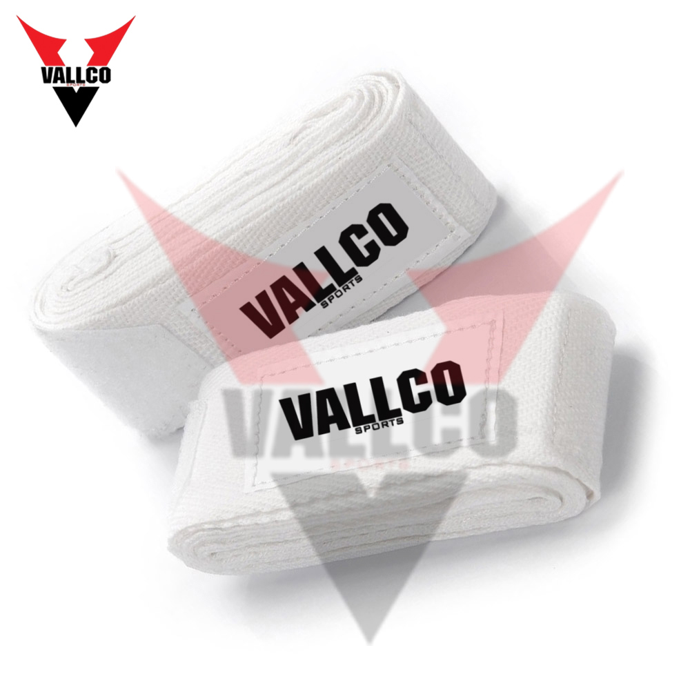 White Color With Own Logo Print Best Supplier Customized Premium Quality Hand Wraps - view 3
