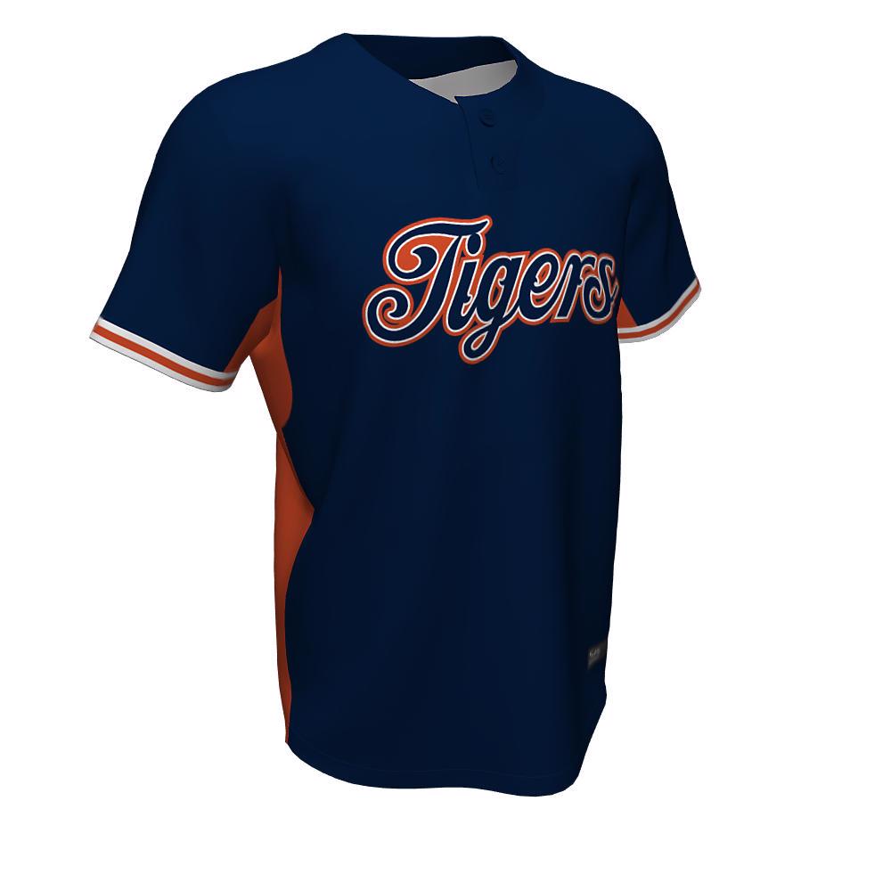 Baseball 2 Button Tigers Jersey - view 5