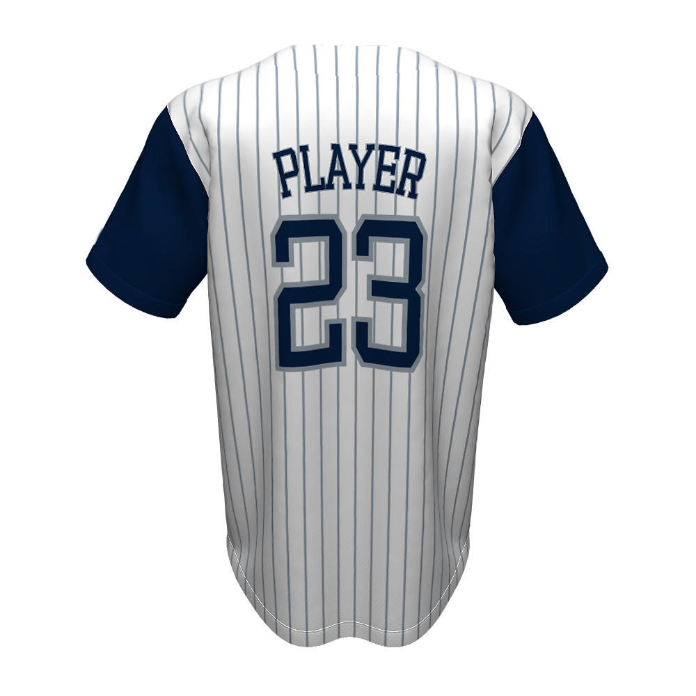 Baseball Full Button Warriors Jerseys - view 6