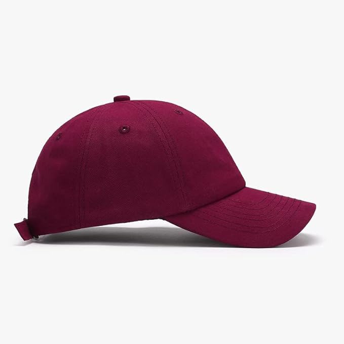 Low Profile Baseball Cap for Men Women - Cotton Dad Hat-Classic Adjustable Unconstructed Plain Hat - view 3