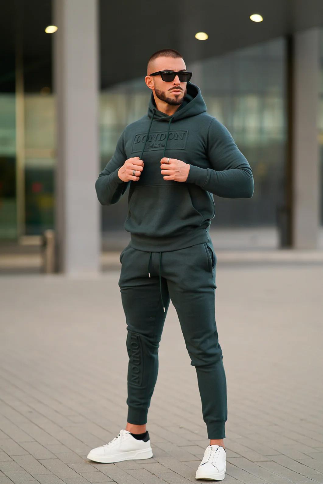 Embossed Cotton Tracksuit (customization available) - view 3