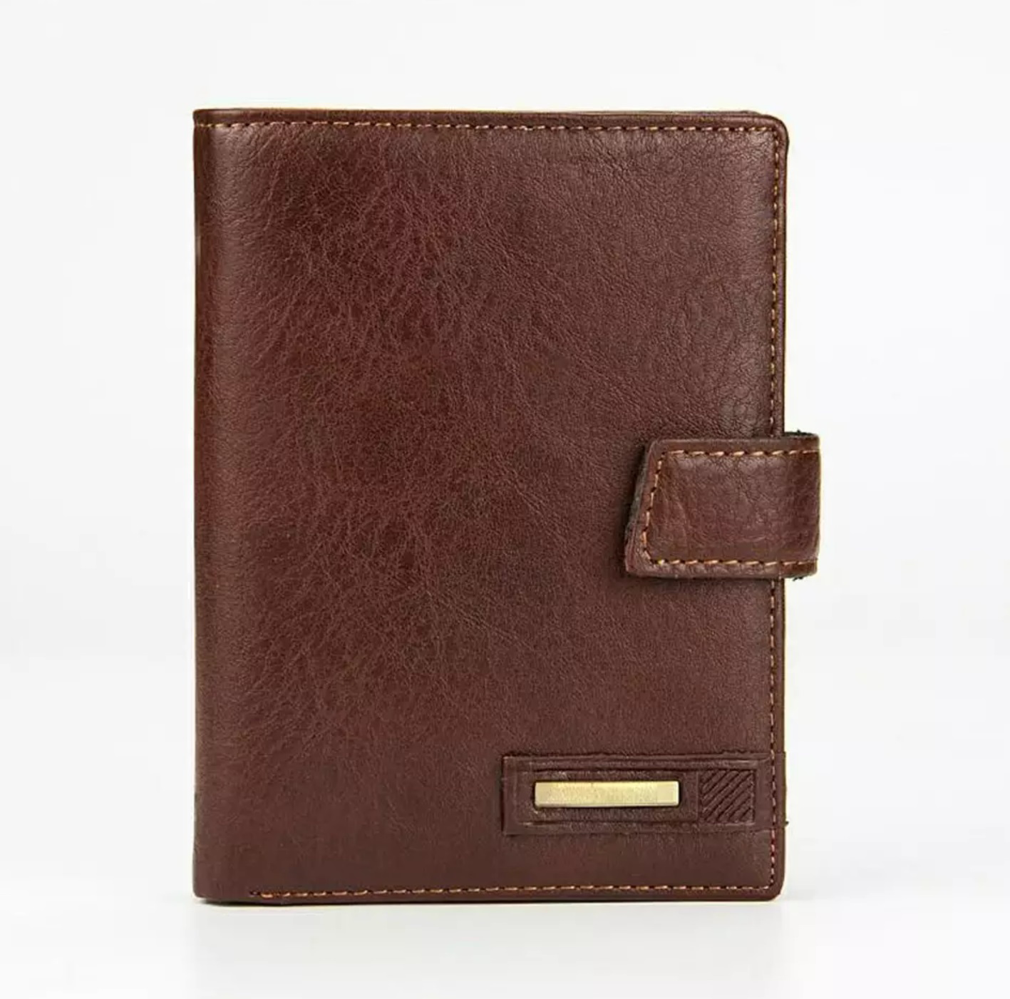 Casual Men Slim Custom Logo Leahter Wallets - view 2