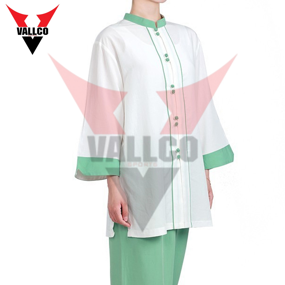 White Green High Quality Best Supplier New Arrival Premium Product Kung Fu Uniform  - view 5