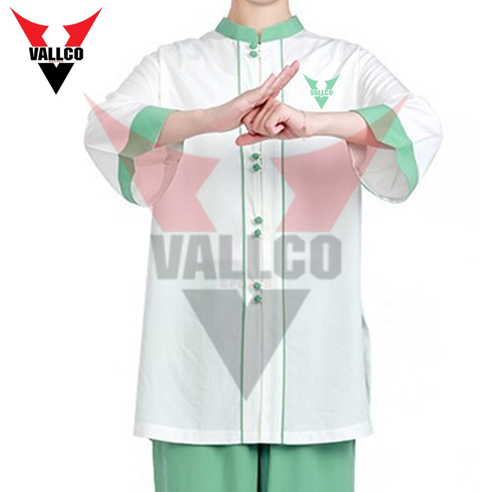White Green High Quality Best Supplier New Arrival Premium Product Kung Fu Uniform  - view 6