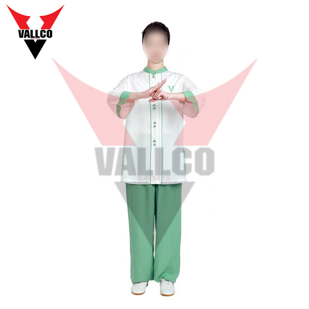 White Green High Quality Best Supplier New Arrival Premium Product Kung Fu Uniform  - view 7
