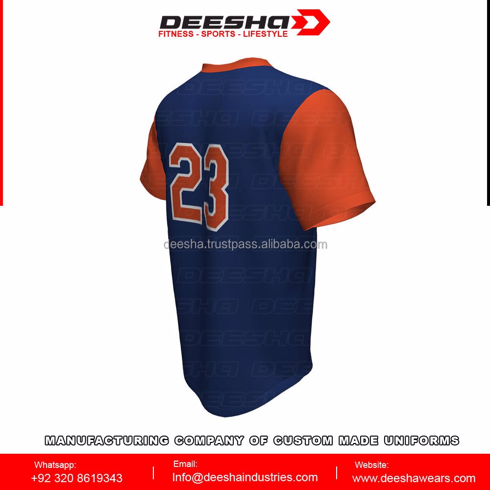Baseball V Neck Lions Jersey - view 3
