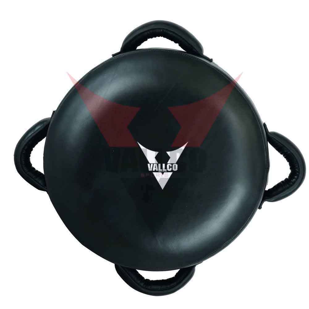 In Solid Black Color Good Quality Competitive Price Pu Leather New Arrival Boxing Punching Shield 