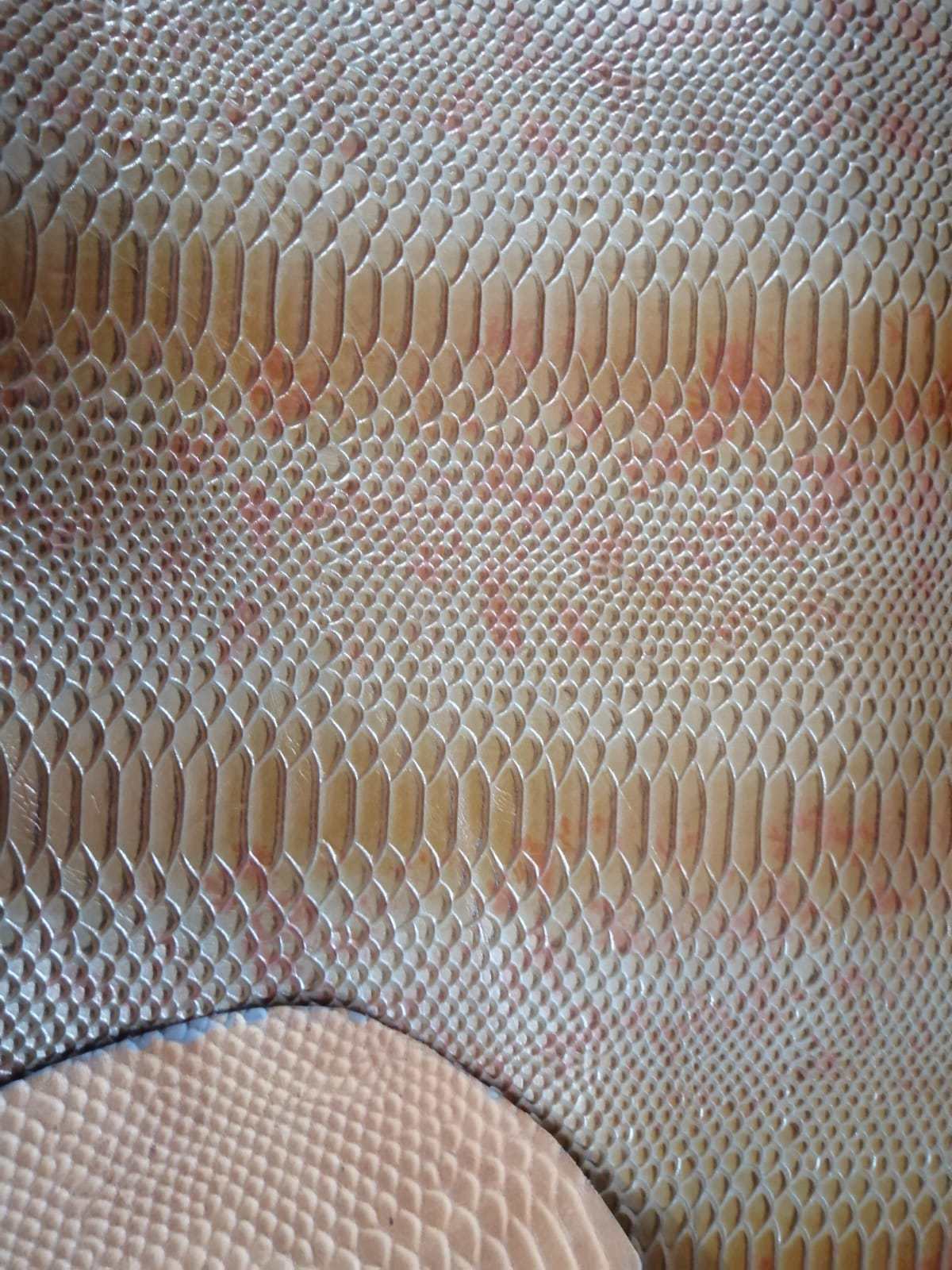 Cow Embossed Snake Leather - view 3