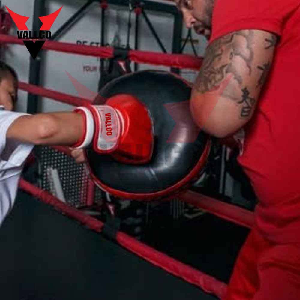2025 Red & Black Boxing Classic Round Punch Shield 2.0 Good Quality Make Own Boxing Punching Shield - view 7