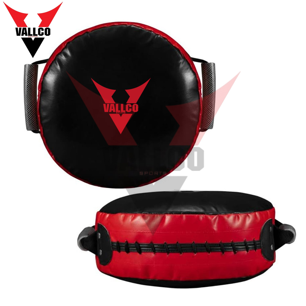 2025 Red & Black Boxing Classic Round Punch Shield 2.0 Good Quality Make Own Boxing Punching Shield - view 12