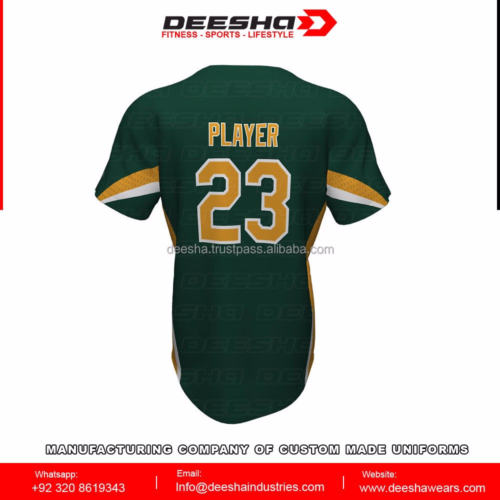 Baseball 2 Button Better Jersey - view 3