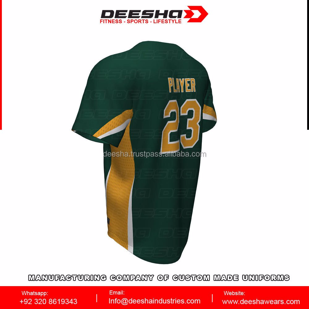 Baseball 2 Button Better Jersey - view 4