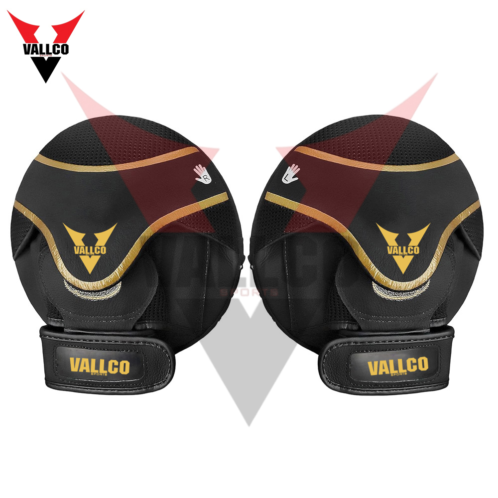 Curved Shaped High Quality PU Leather Best Supplier Customized Logo Print Boxing Punching Shield - view 3