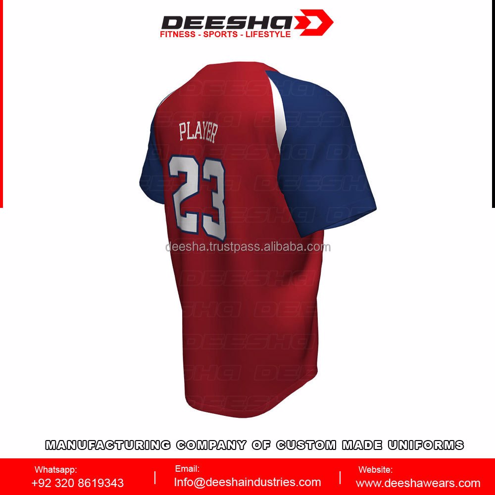 Baseball 2 Button Pioneers Jersey - view 2