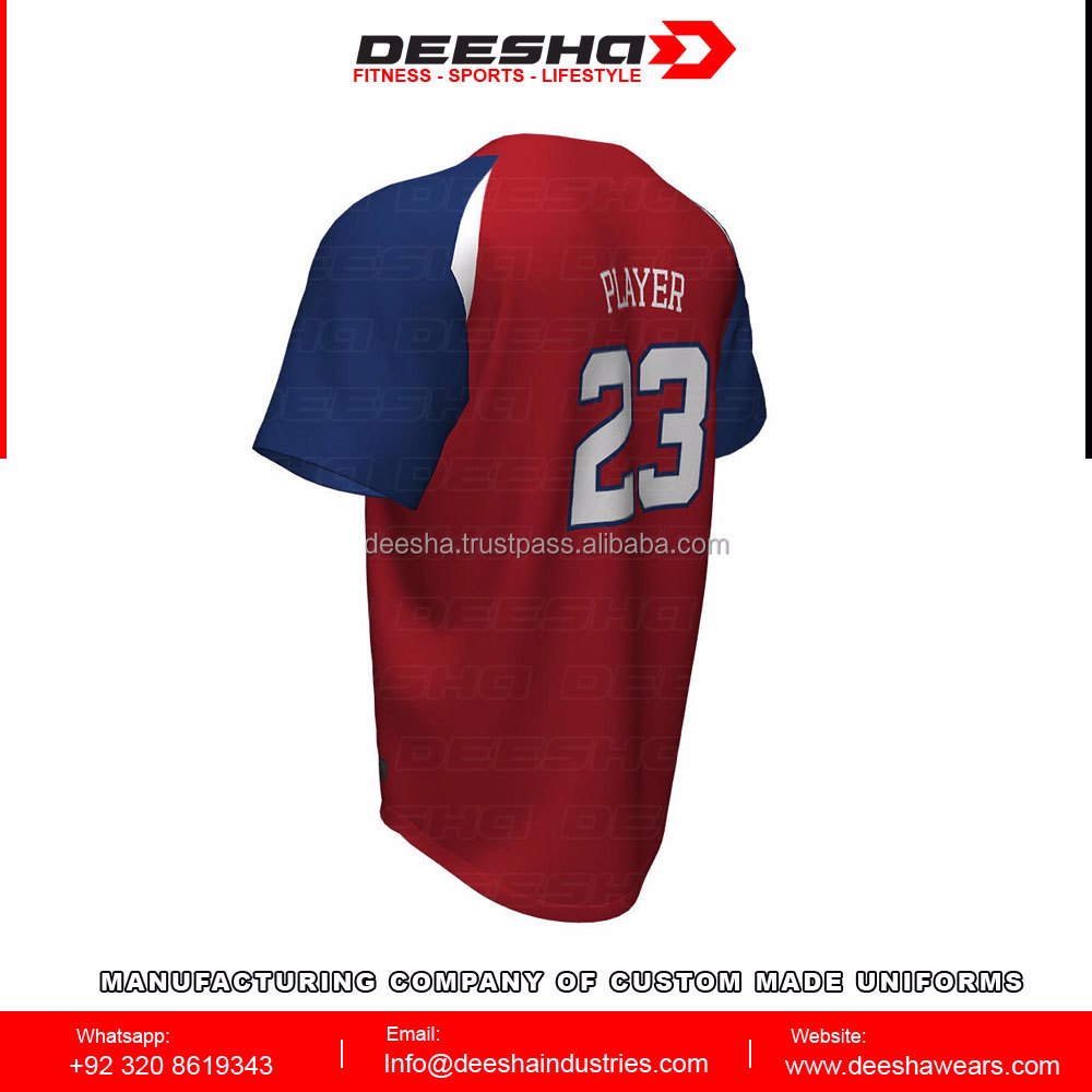 Baseball 2 Button Pioneers Jersey - view 4