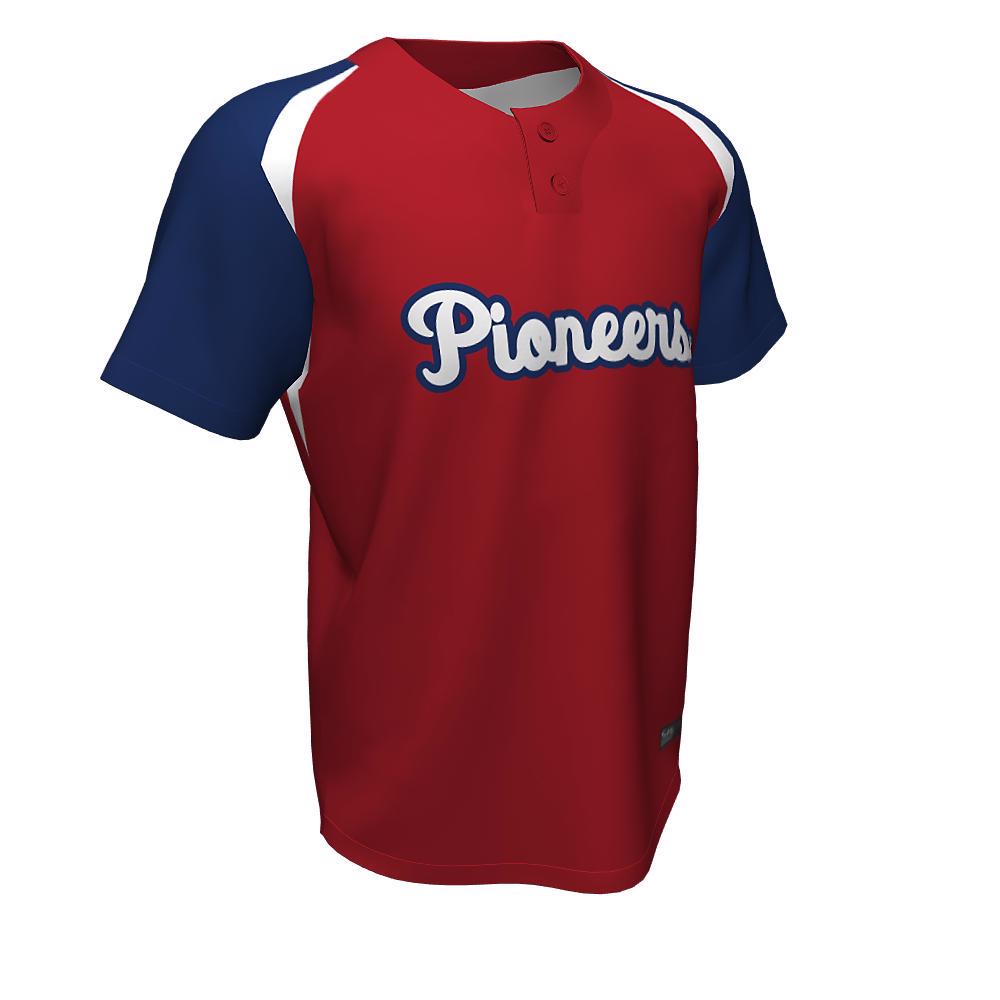 Baseball 2 Button Pioneers Jersey - view 5