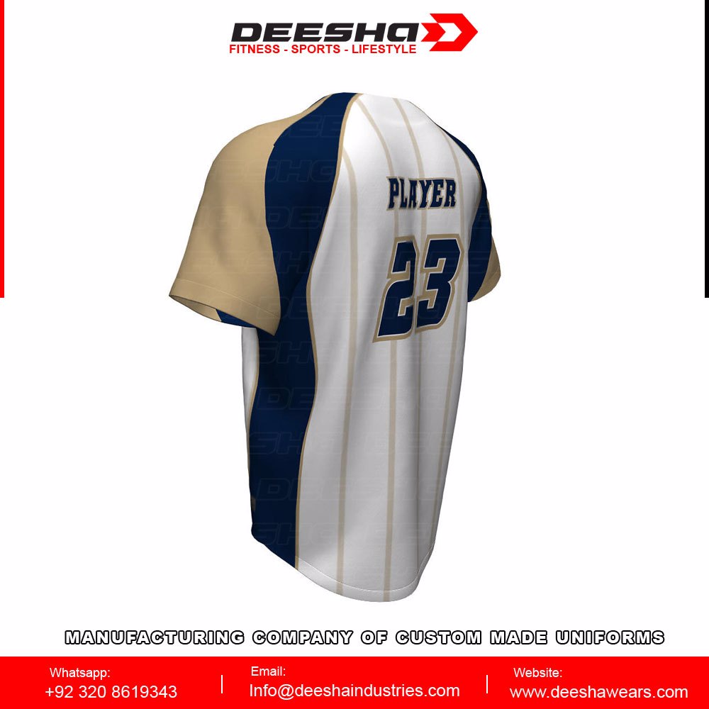 Baseball 2 Button Cobras Jersey - view 4