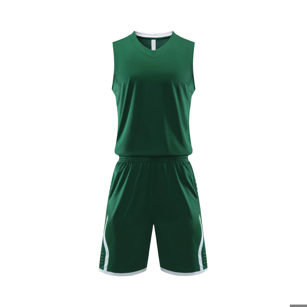 Basketball Uniform Sets Anti-bacterial Men's Breathable Quick Dry Basketball Jersey and Shorts Sets - view 6