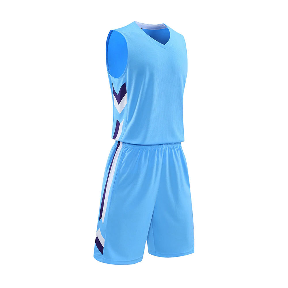Basketball Uniform Customized Design Printed Basketball Kit Sports Uniform Sublimation Team Wear  - view 8
