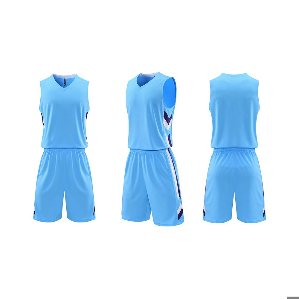 Basketball Uniform Customized Design Printed Basketball Kit Sports Uniform Sublimation Team Wear  - view 10