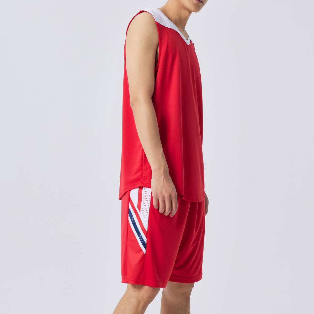 Basketball Uniform Customized Design Printed Basketball Kit Sports Uniform Sublimation - view 3