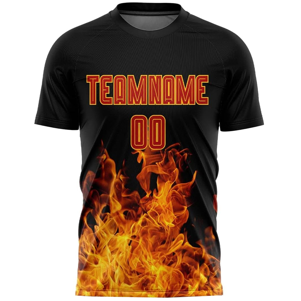 Sublimation Printed Football Soccer Jersey 100% Polyester Soccer Sports Football Shirt - view 5