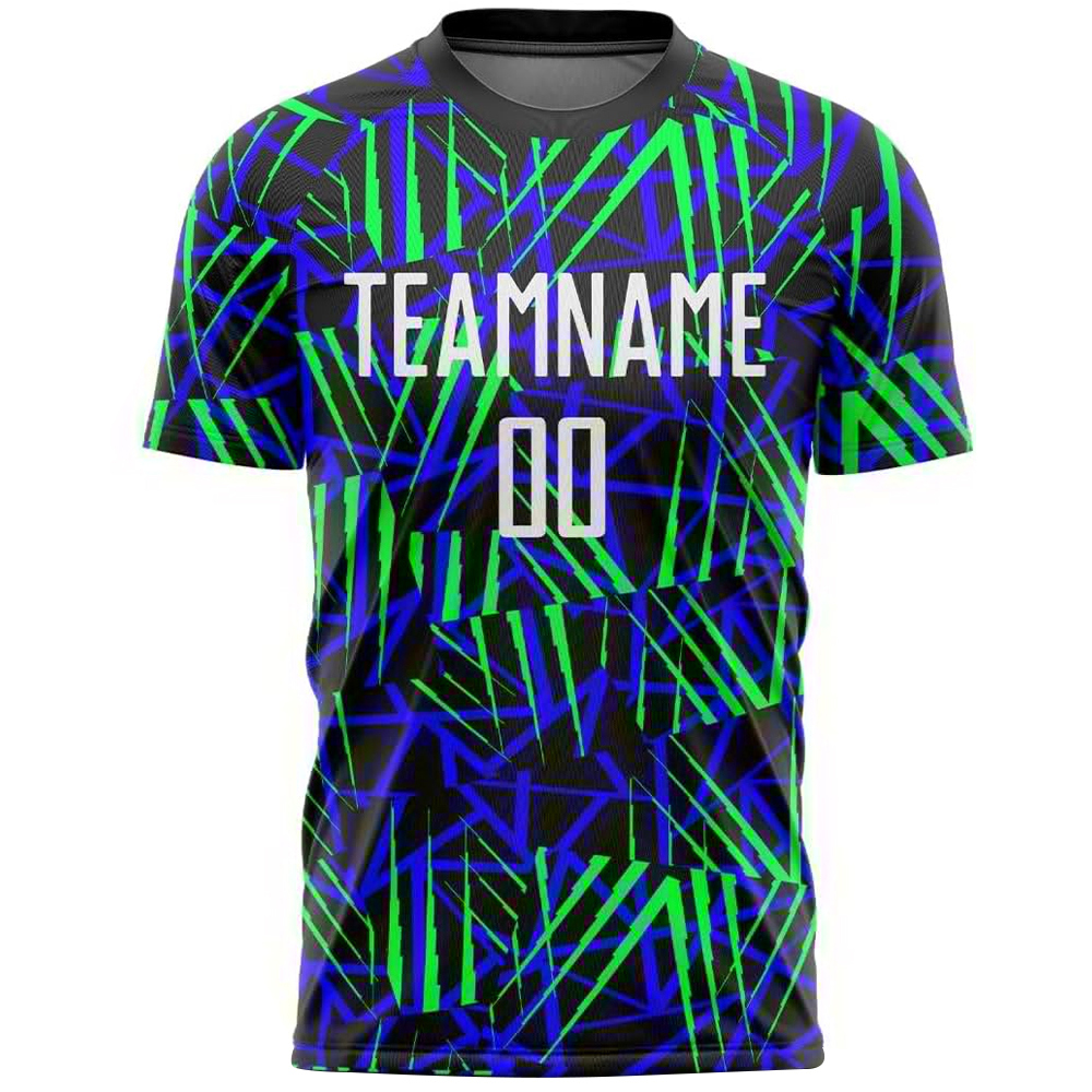 Sublimation Printed Football Soccer Jersey 100% Polyester Soccer Sports Football Shirt - view 8