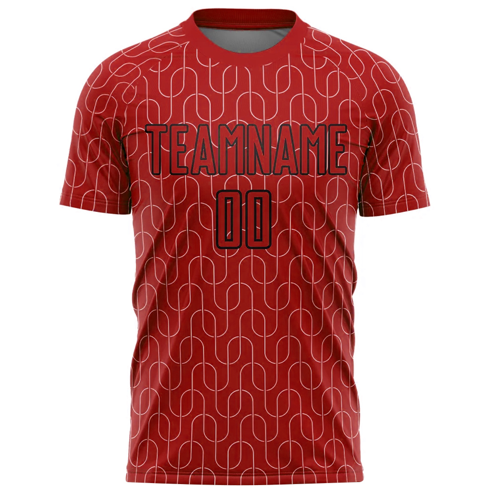 Sublimation Printed Football Soccer Jersey 100% Polyester Soccer Sports Football Shirt - view 11