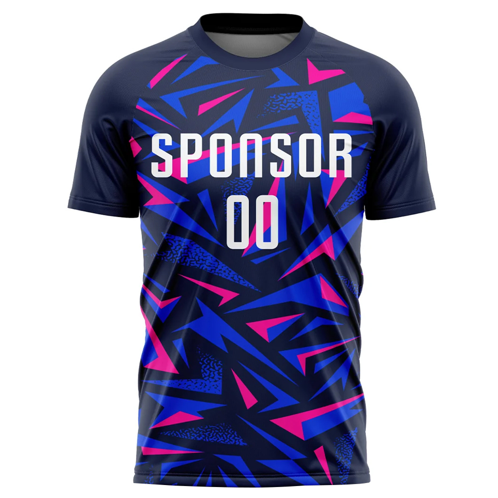 Sublimation Printed Football Soccer Jersey 100% Polyester Soccer Sports Football Shirt - view 15