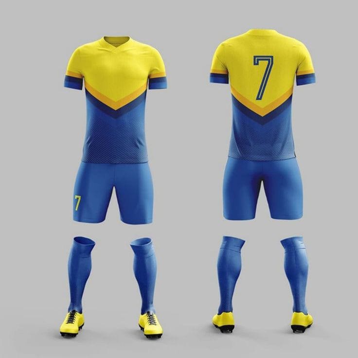 Kickoff kits: suggests the start of the game, Pitch Perfect Uniforms: reference the soccer field  - view 7