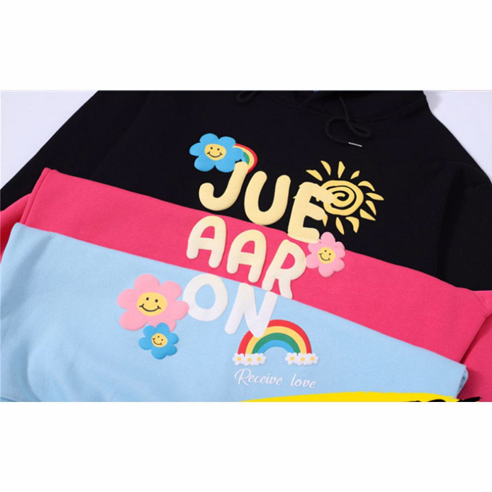 Top Design High Quality Heavy Weight Thick Puff Printing Hoodies Cotton Fabric Hoodies For Men - view 9