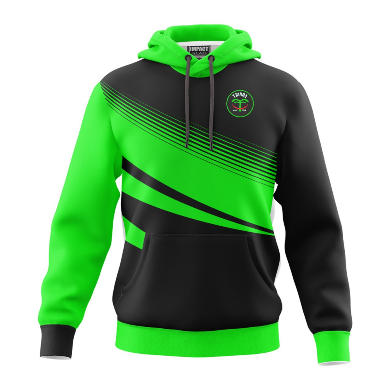 SUBLIMATION HOODIE, HOODED HEROS, SOFT STYLE HOODIES - view 2