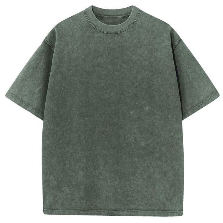 Acid wash T-shirt
