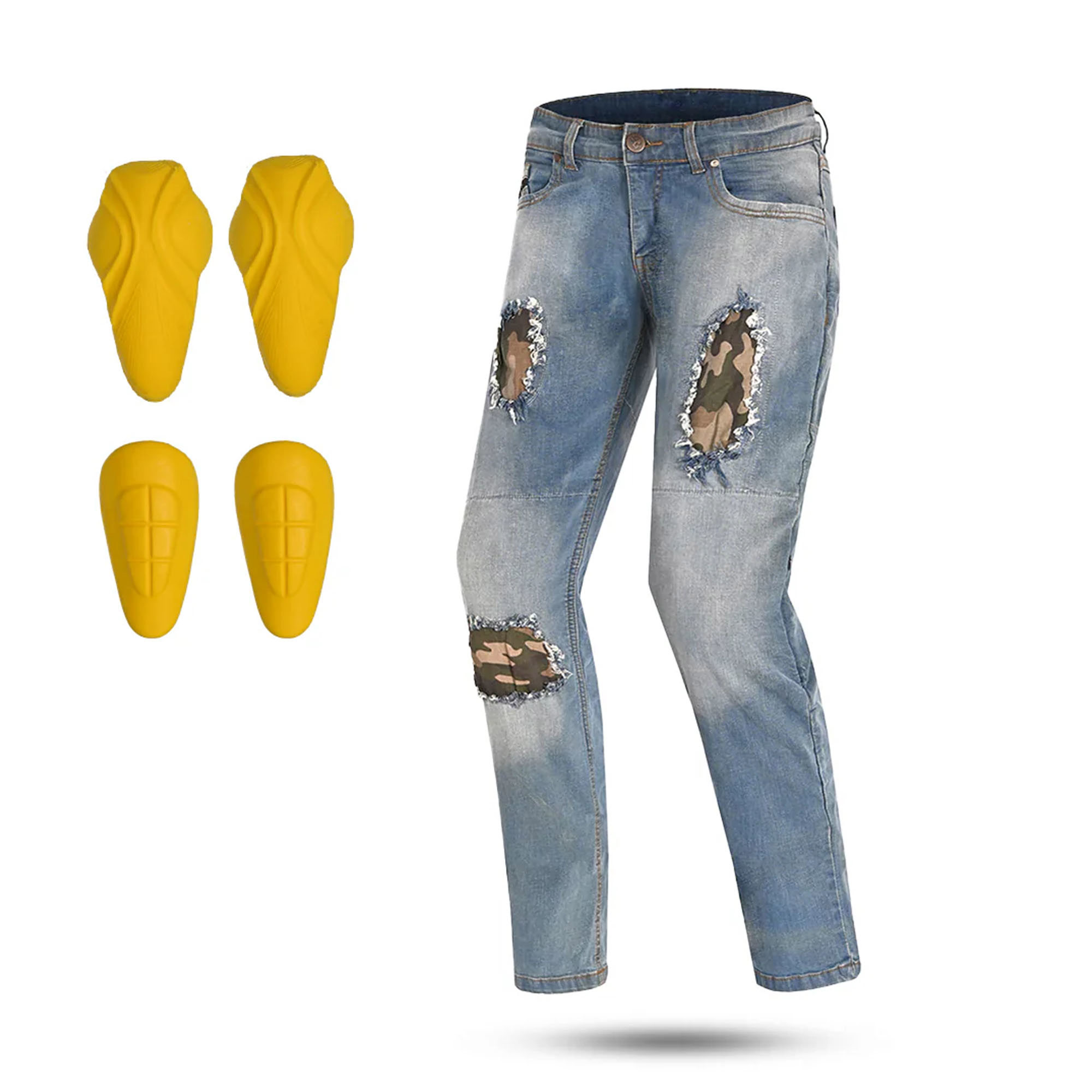 Torque Tex Iron Rider Kevlar Motorcycle Pants for Men and Women