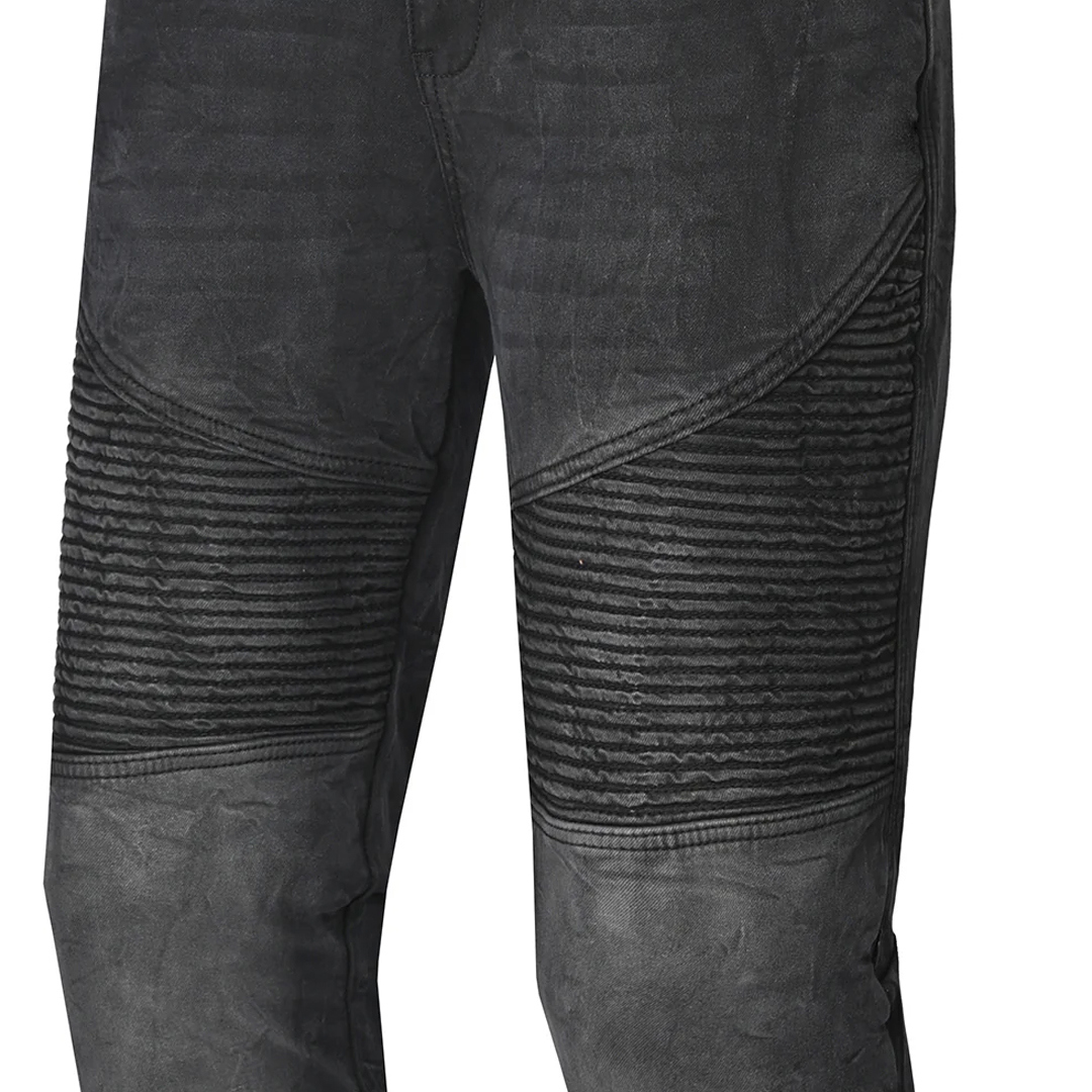 TorqueTex Gravel Grip Motorcycle Denim Pants for Men and Women - view 3