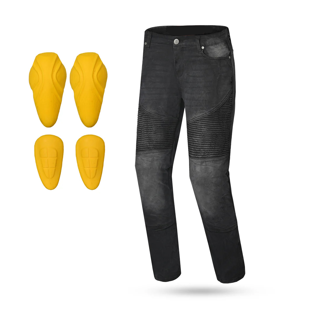 TorqueTex Gravel Grip Motorcycle Denim Pants for Men and Women - view 5