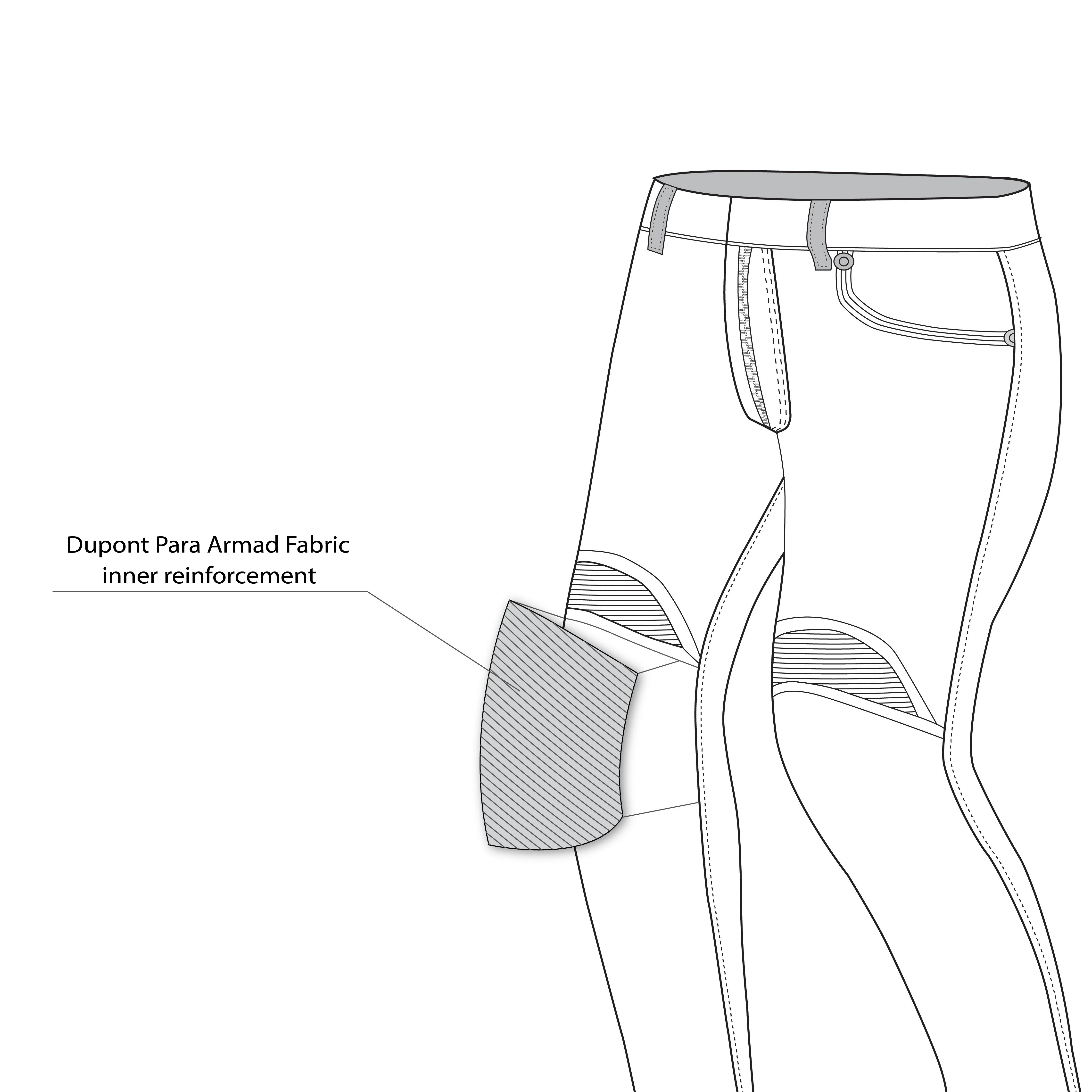 TorqueTex Ironskin Motorcycle Jeans for Men and Women - view 5