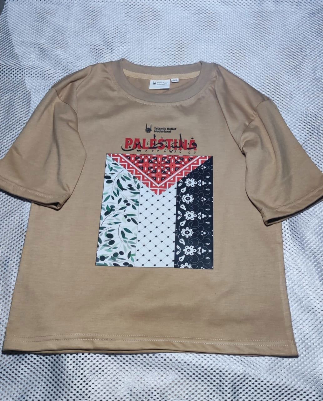 Kids Tshirts in Cotton Jersey Fabric with DTF Print  - view 3