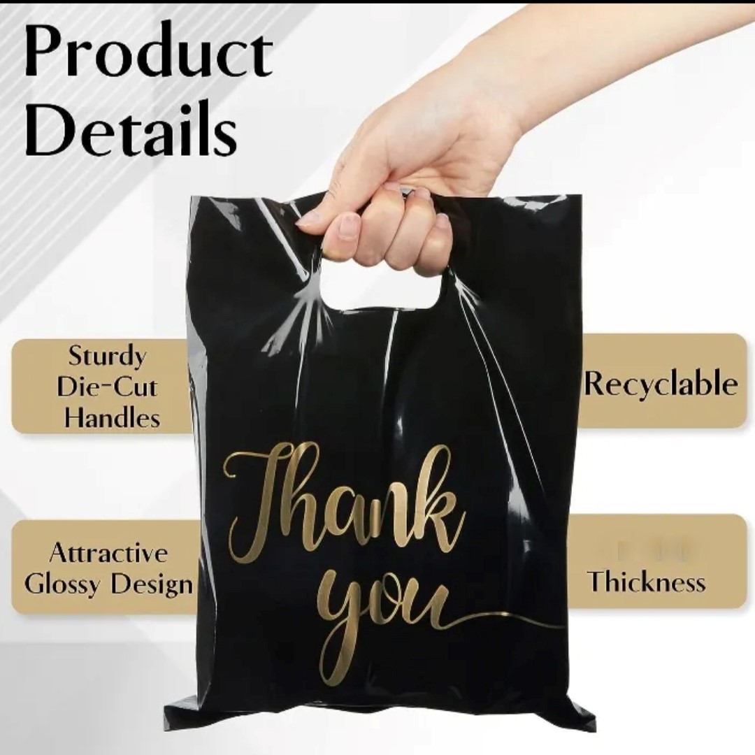 Plastic Shopping Bags | Thankyou Bags | T-Shirt, Die Cut Shopper
