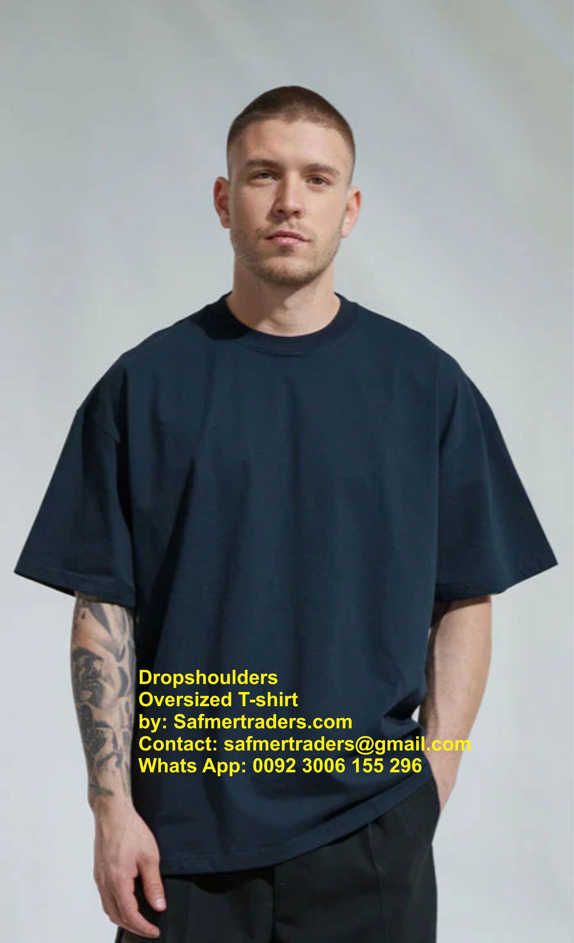 Drop shoulder t-shirts