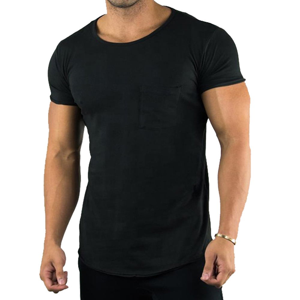 Custom Men’s T-Shirts 100% Cotton OEM Printing Casual Fit Bulk Wholesale Custom Logo Soft t shirt - view 4