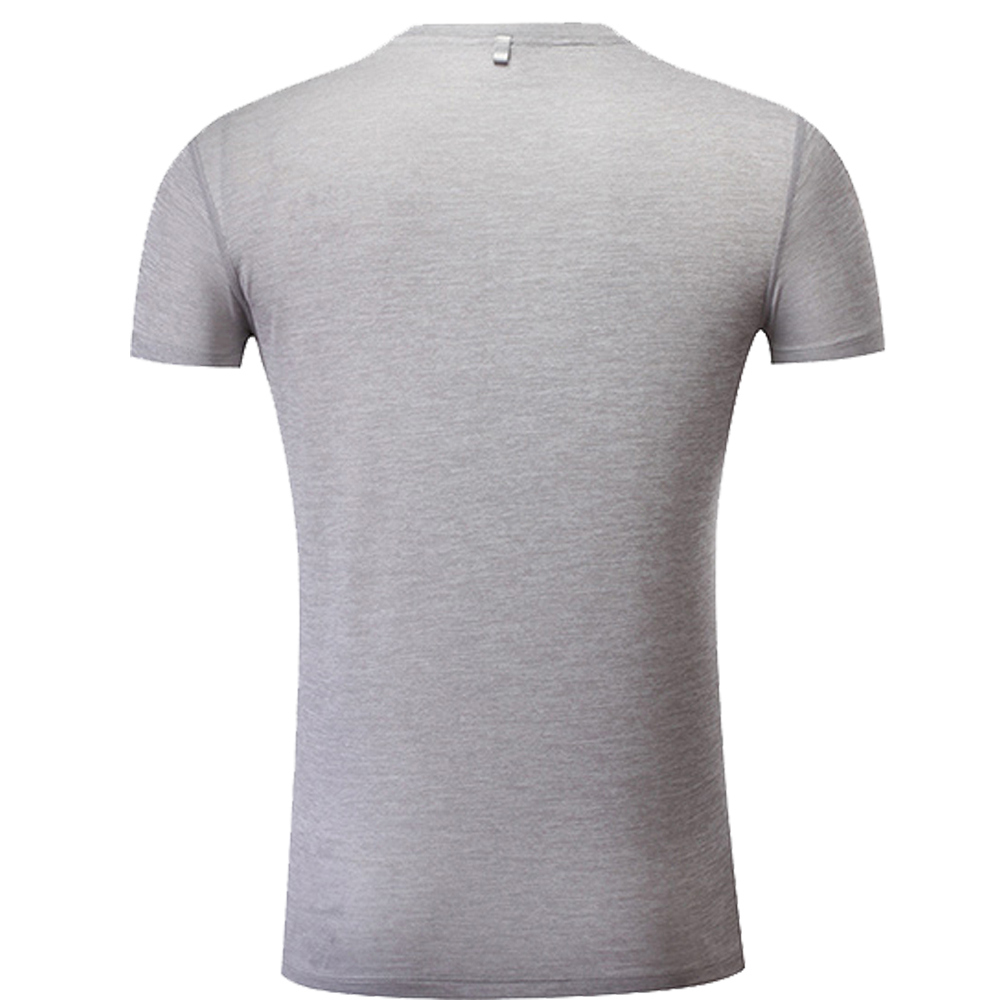 Custom Men’s T-Shirts 100% Cotton OEM Printing Casual Fit Bulk Wholesale Custom  - view 2