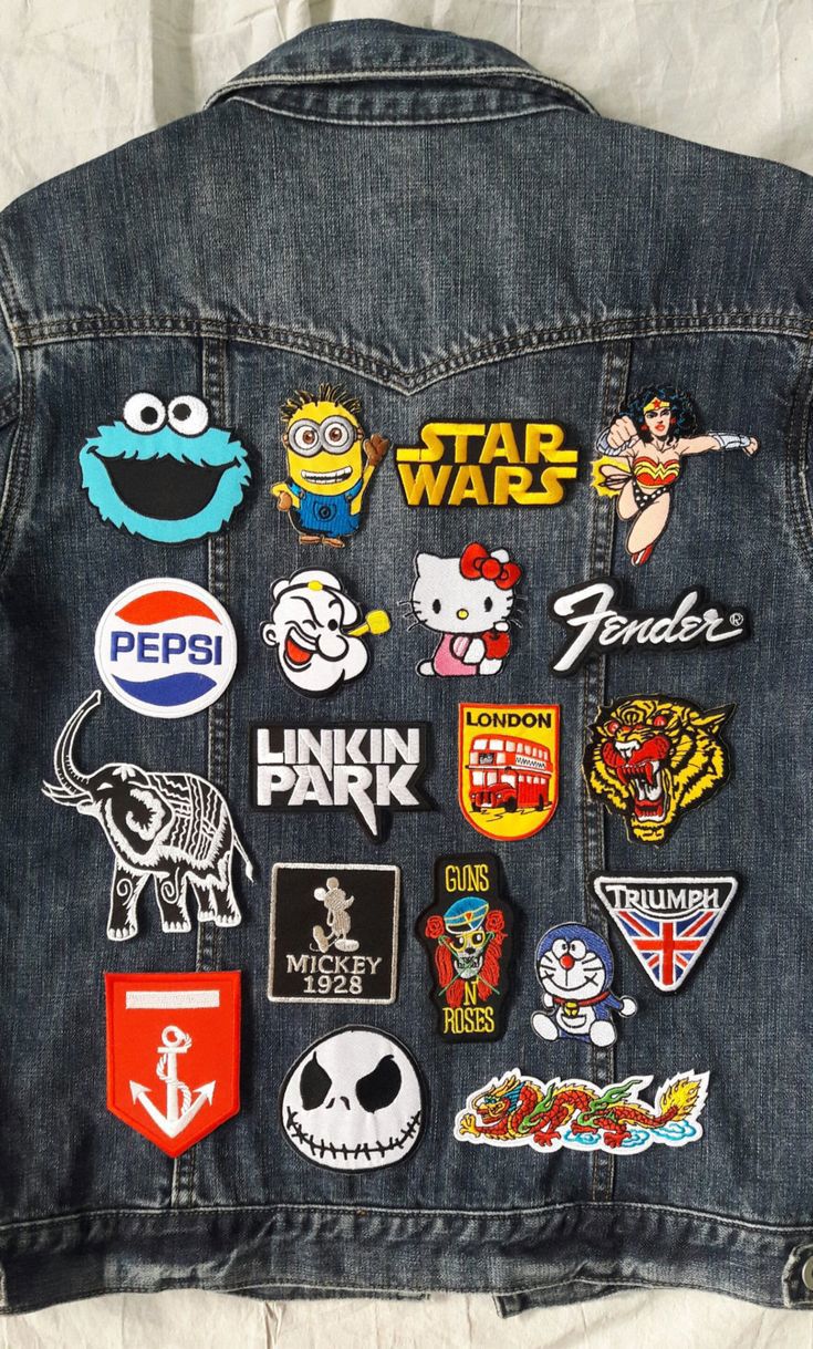 Iron-On Embroidered Patches - Embroidery Patches - view 2