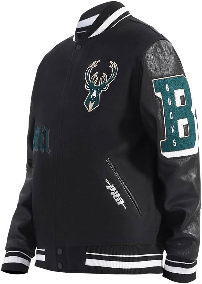 Custom Clothing Manufacturer 100% Cotton/ Polyester/woolButton University High School Varsity Jacket - view 3