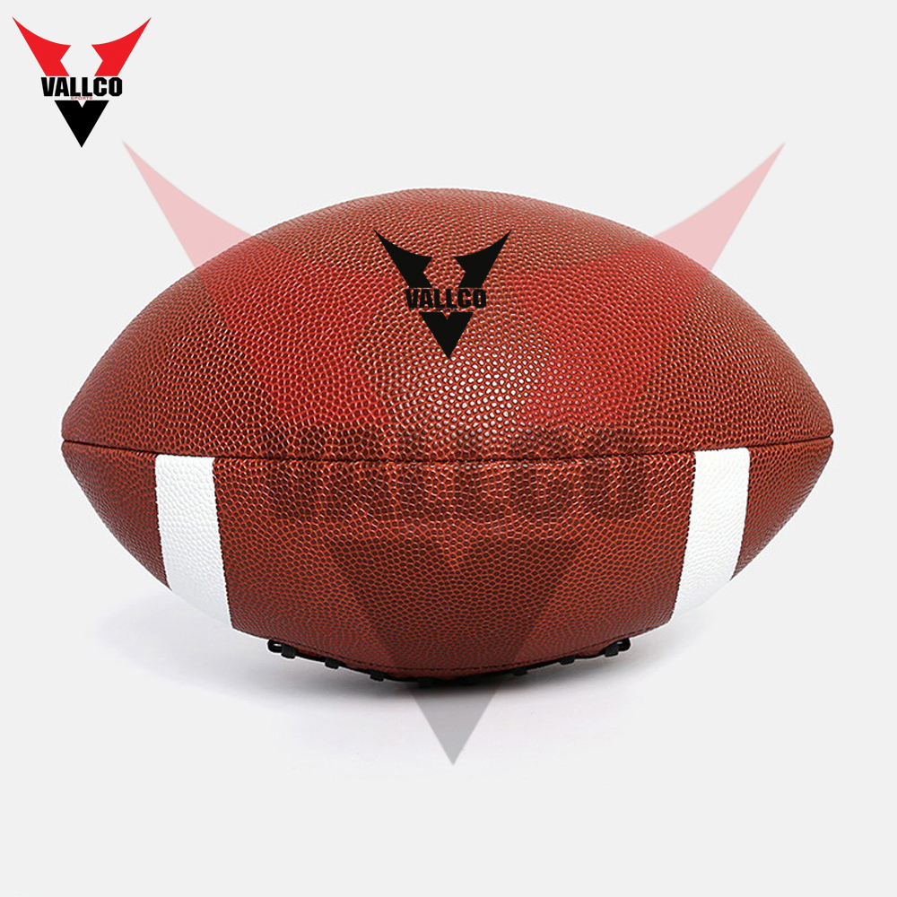 Custom Logo PU Leather American Football, Match Sports Training Play Games Best Material Footballs - view 12