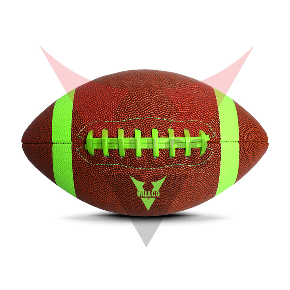Composite Leather Training Football, In Different Color Unique Style Game Playing American Footballs