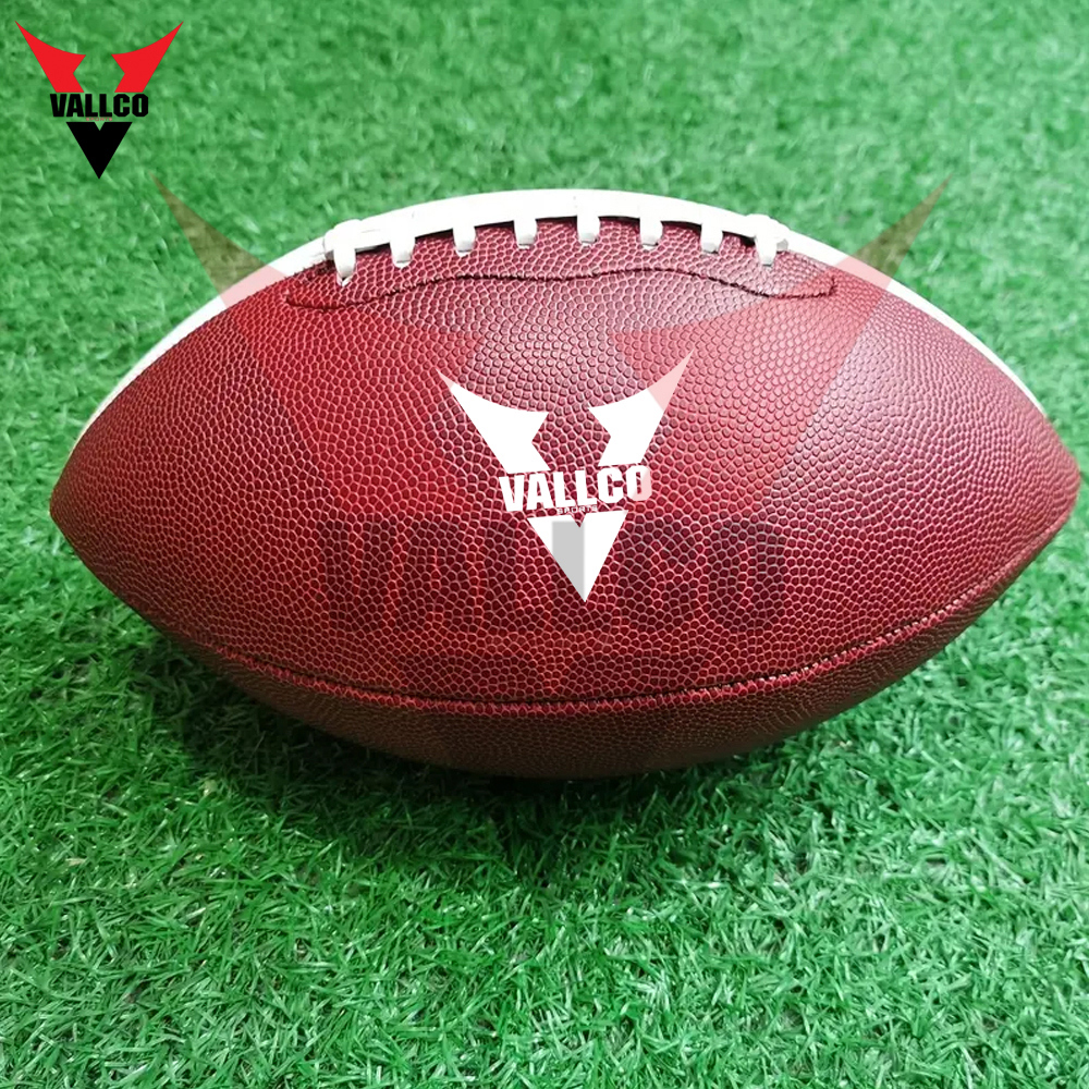 PVC Material American Football, Best Quality Adult Match Sports Training Match American Footballs - view 8