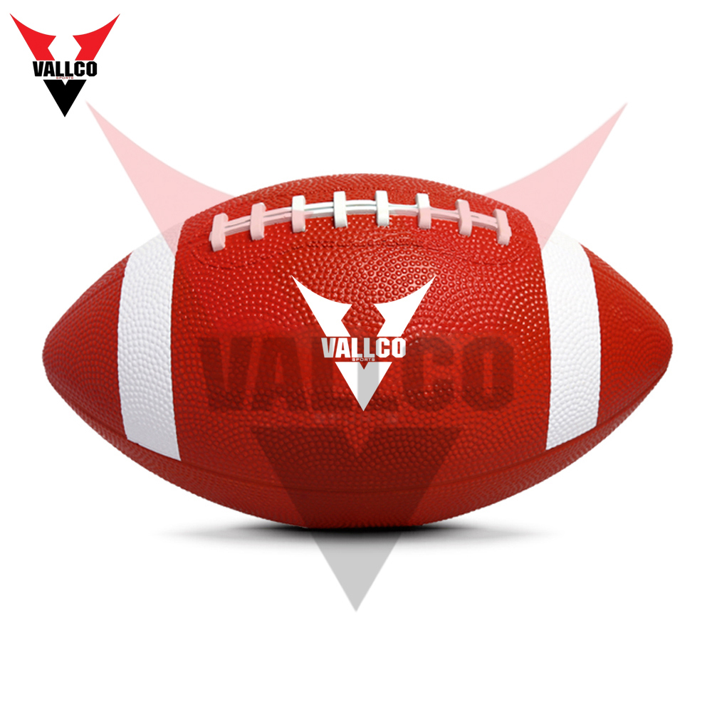 Rubber Rugby Soft Touch All Pure PU Leather Best Quality Match Playing American footballs For Games - view 3