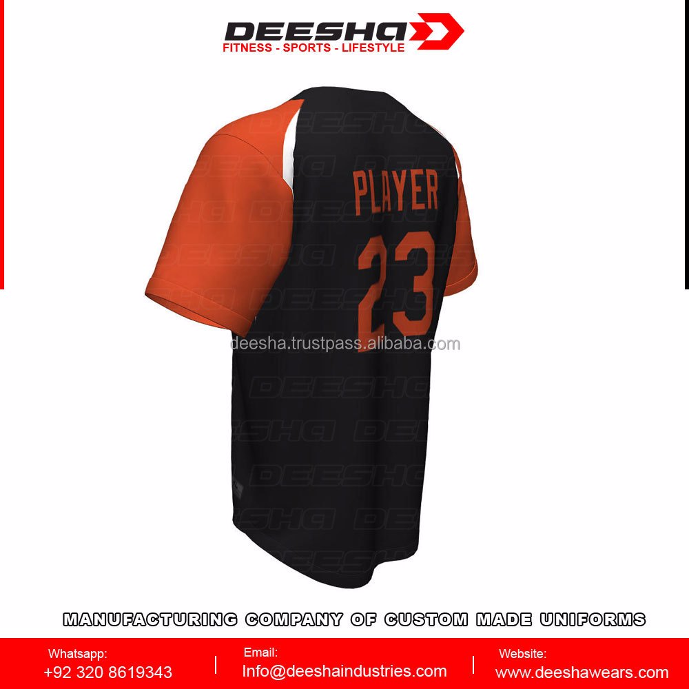 Baseball Full Button Ravens Jerseys - view 4