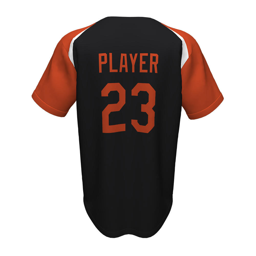 Baseball Full Button Ravens Jerseys - view 6